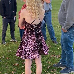 Amelia Couture Size 0 sequin dress